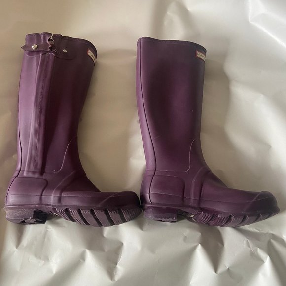 🇬🇧 Hunter Rubber Knee-High Rain Boots - Picture 2 of 7